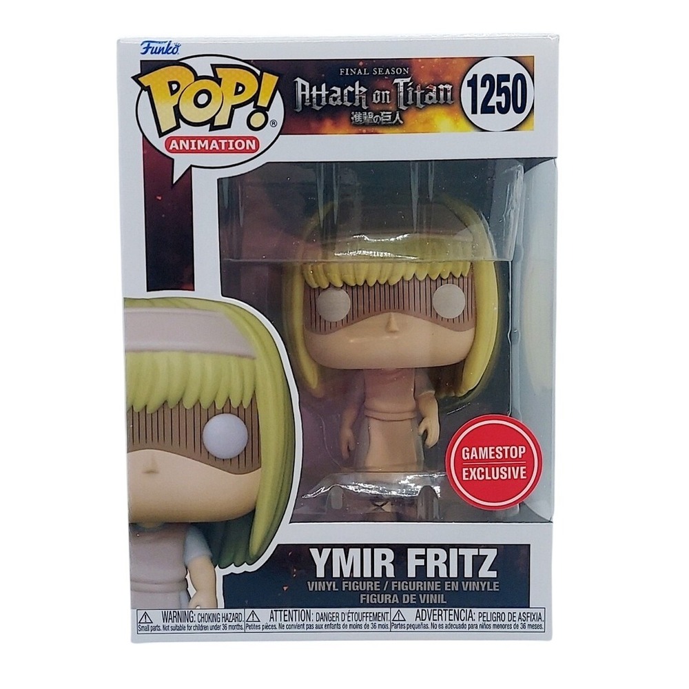 Gamestop Exclusive Funko Pop Attack on Titan Ymir Fritz #1250